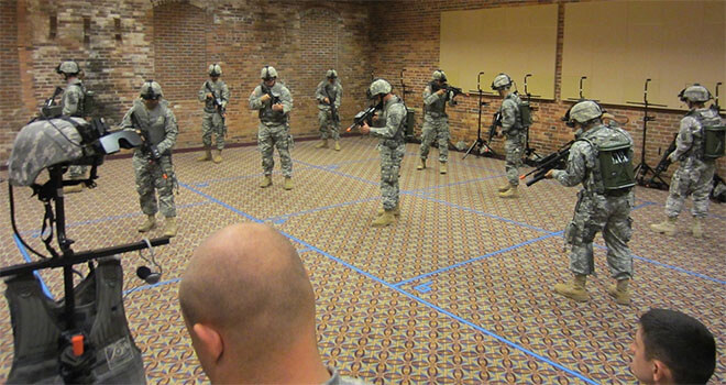 Military training vr Plutomen