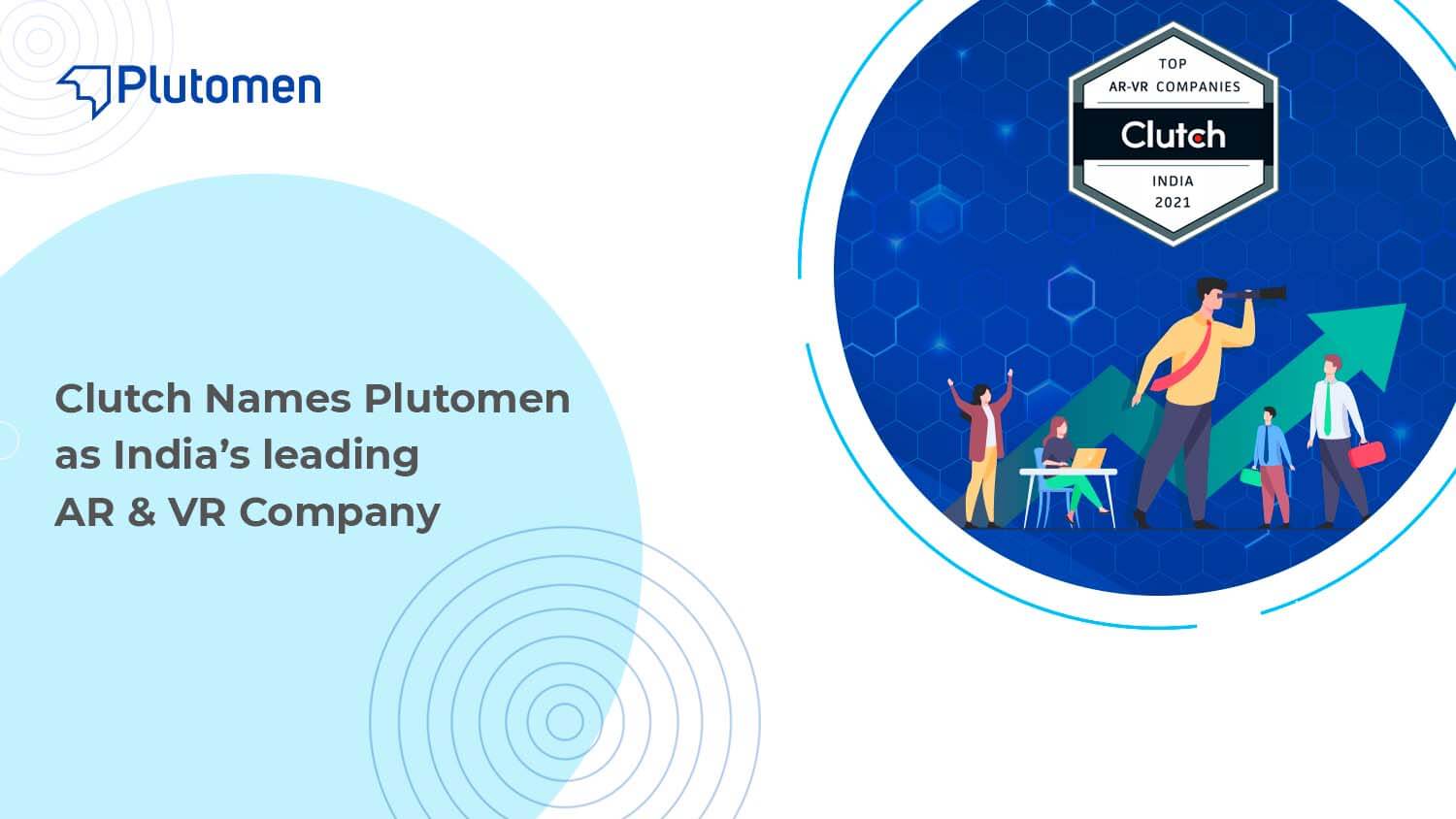 Clutch Named Plutomen as the Leading AR & VR Company In India