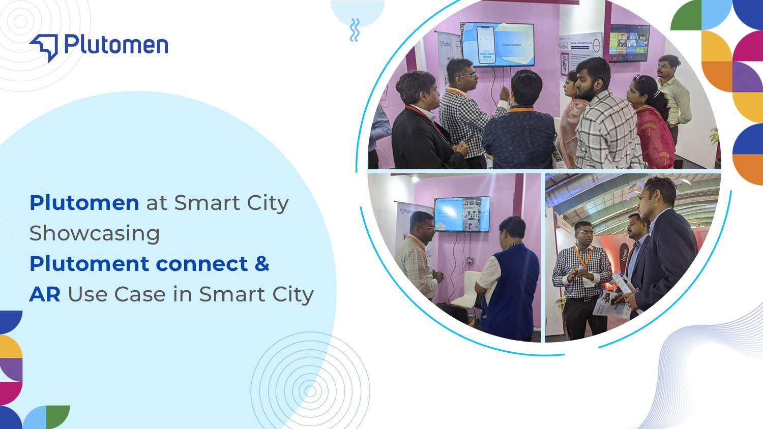 Plutomen at Smart City Showcasing Plutomen Connect & AR Use Cases in Smart City 