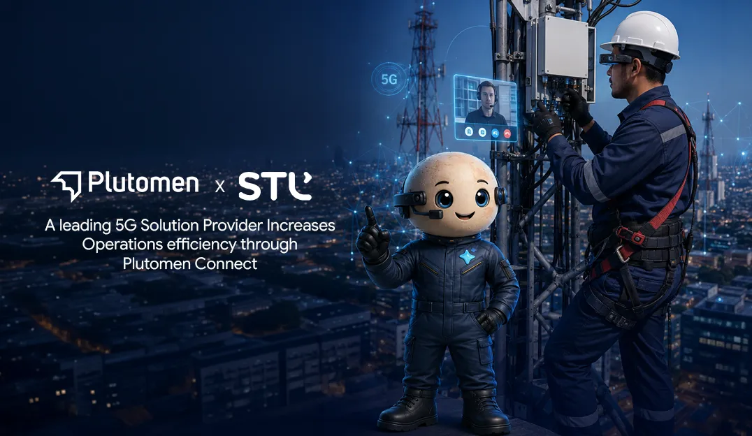 A leading 5G Solution Provider Increases Operations efficiency through Plutomen Connect