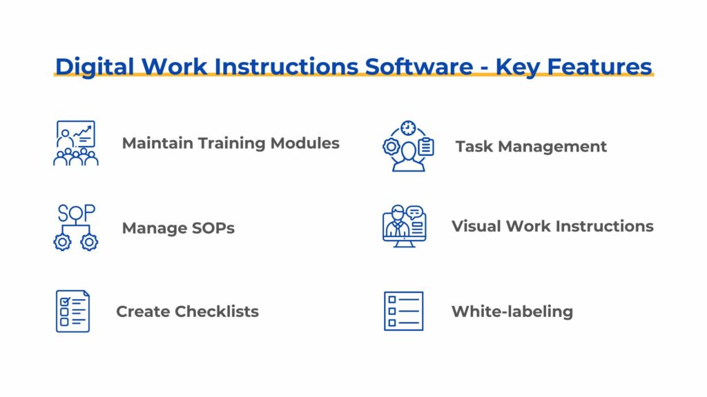digital work instructions software features