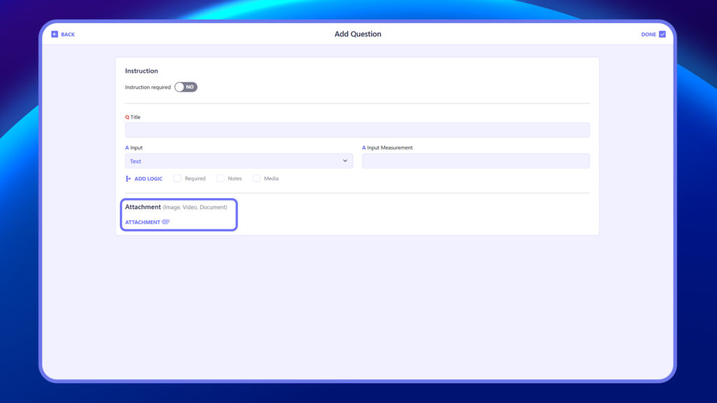 Add Q Attach