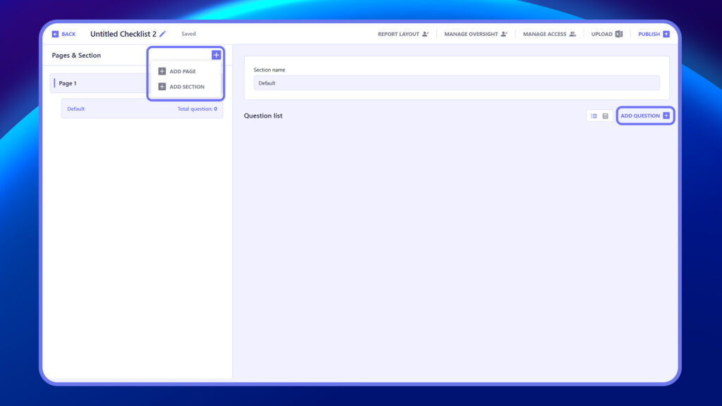 Add page Sec