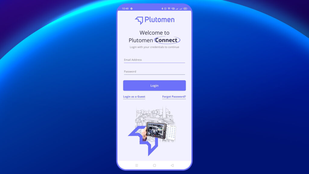 plutomen Connect login