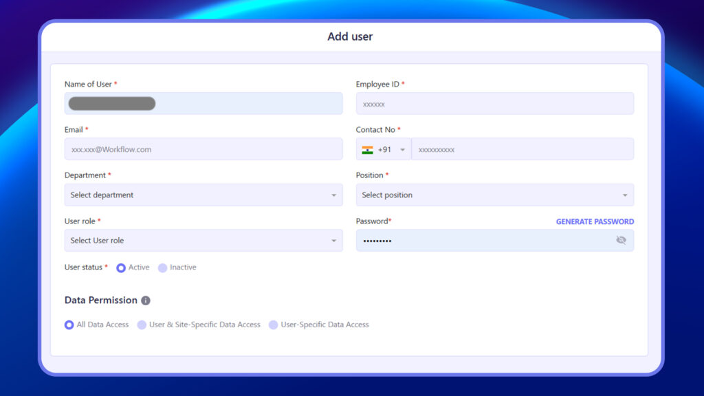 add new user