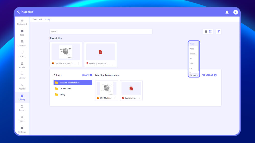 file type box