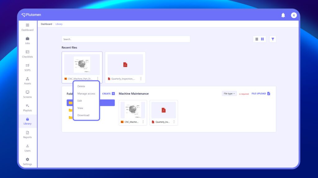 library box option