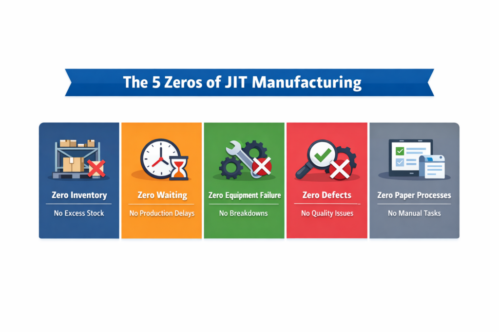 principles of JIT manufacturing