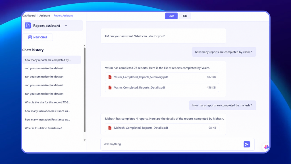 Report Assistant 01